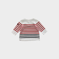 Jacadi Paris Stripe Boat Neck Top, Size 00