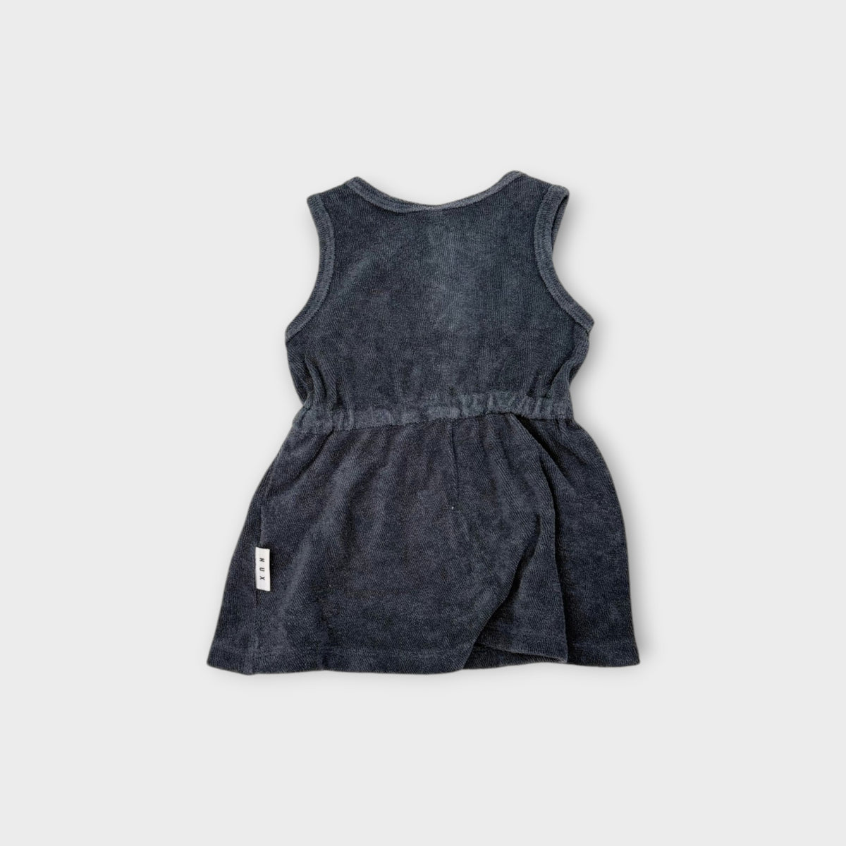 Hux Navy Terry Dress, Size 00
