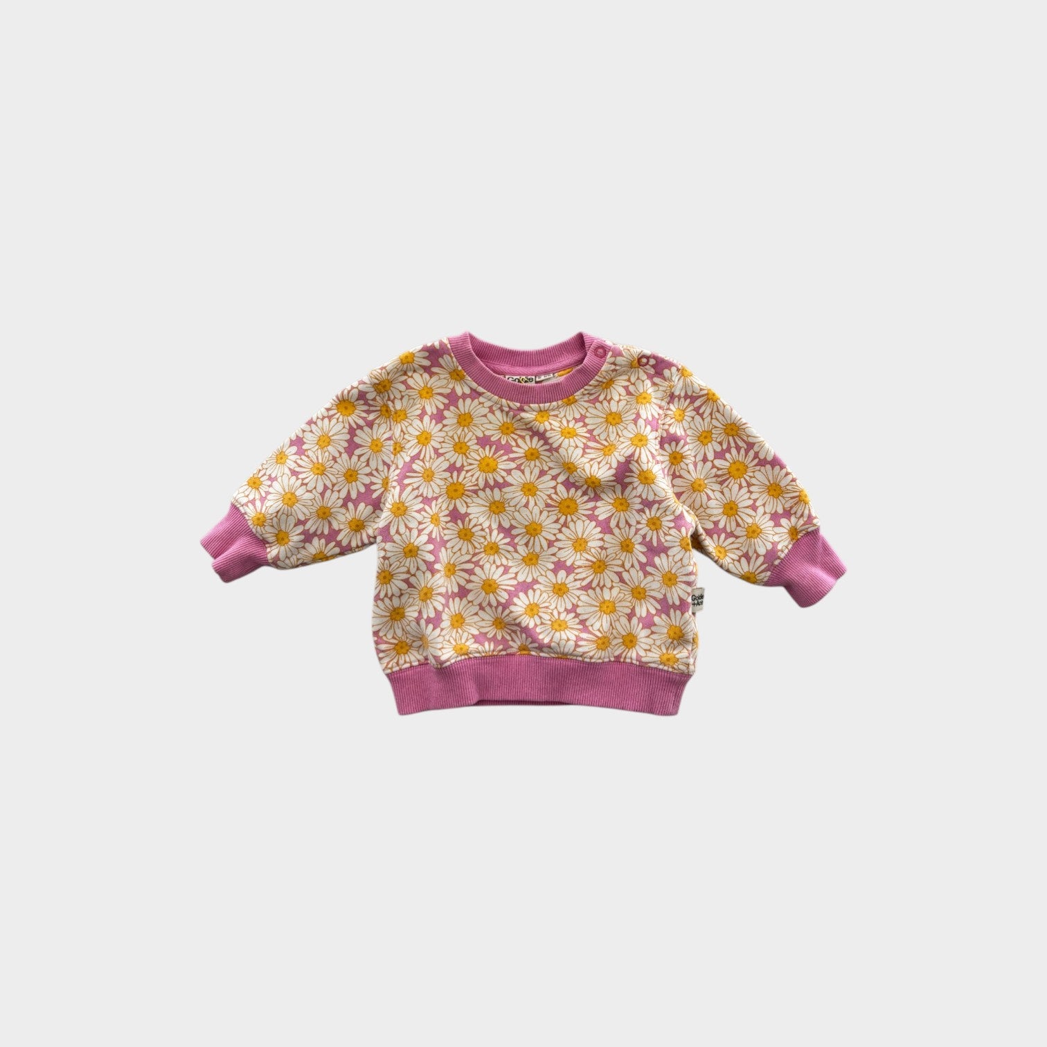 Goldie & Ace Pink Floral Tracksuit Set, Size 00