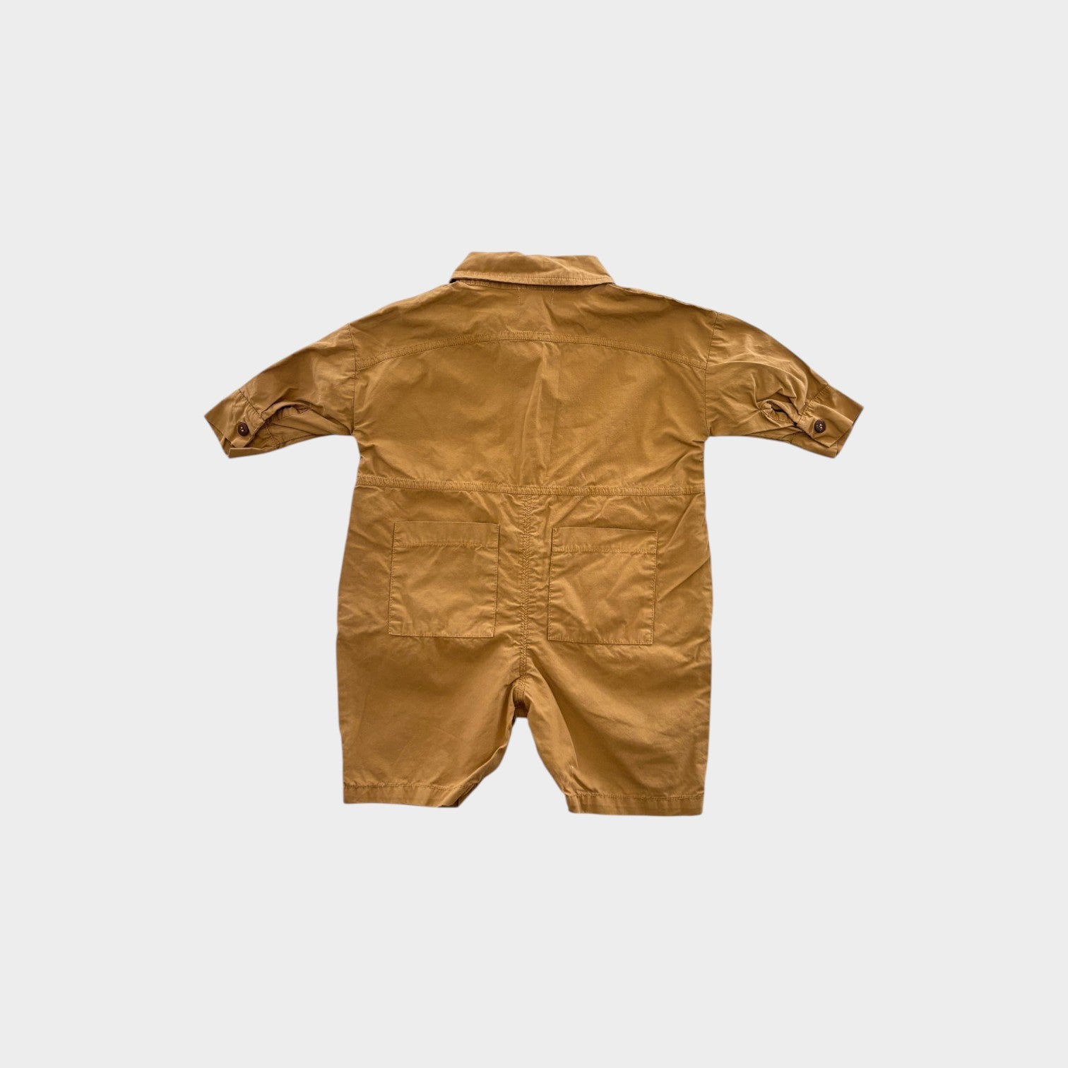 The Simple Folk Brown Boiler Suit, Size 00