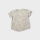 Hux Grey Logo T-Shirt, Size 00