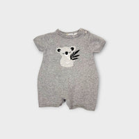 Beanstork Koala Knit Romper, Size 0000