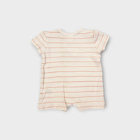 Seed Heritage Stripe Puppy Romper, Size 000