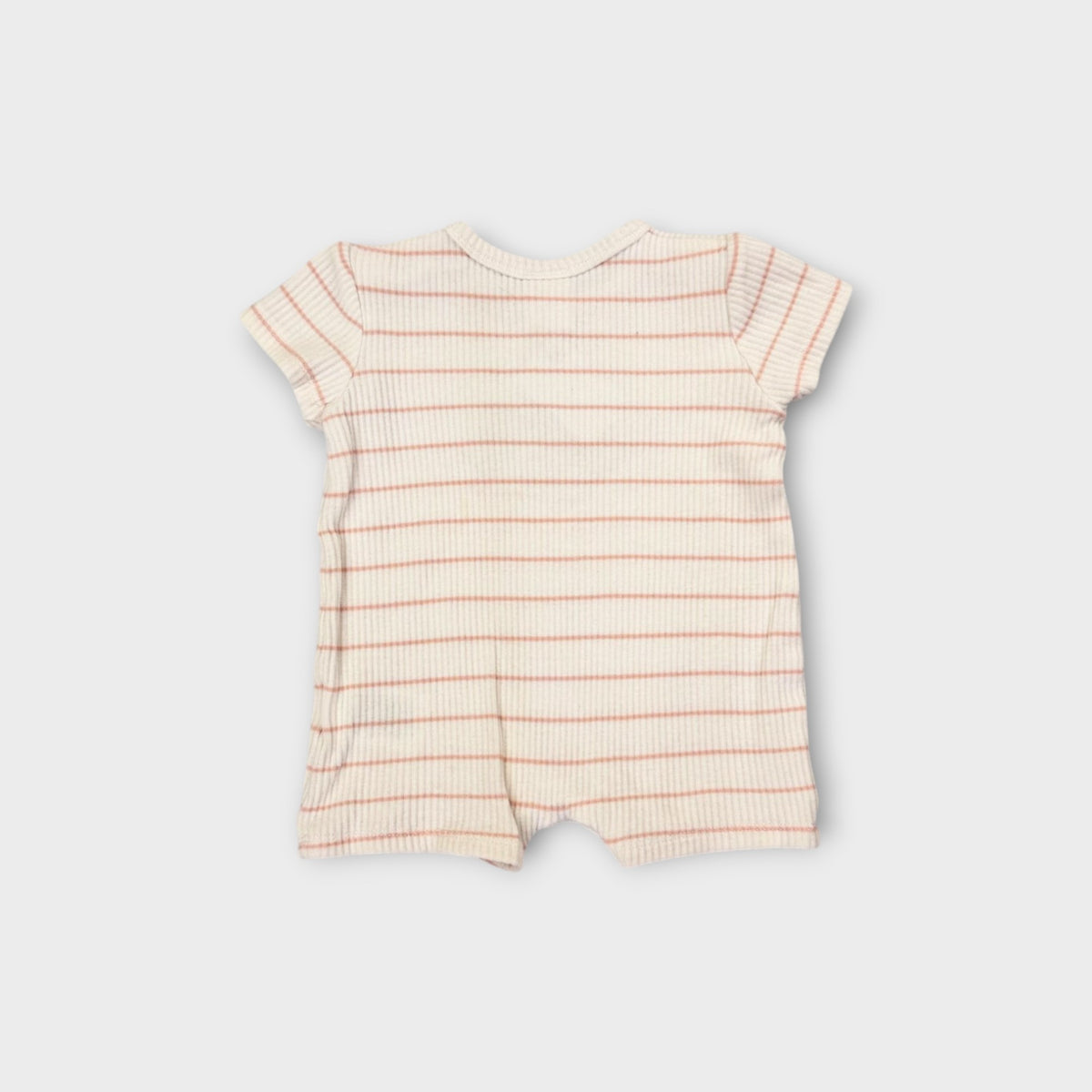 Seed Heritage Stripe Puppy Romper, Size 000