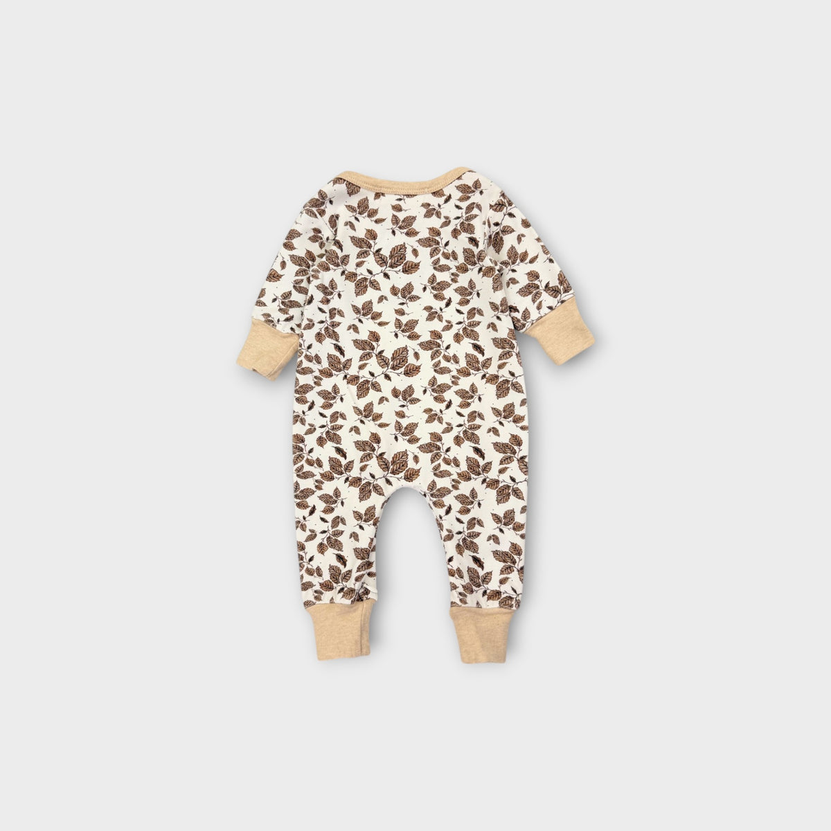 Piper Bug Leaf Print Onesie, Size 000