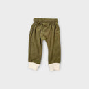 Tiny Trove Olive Terry Matching Set, Size 00