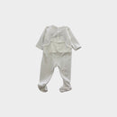 Petit Bateau Velour Onesie, Size 00