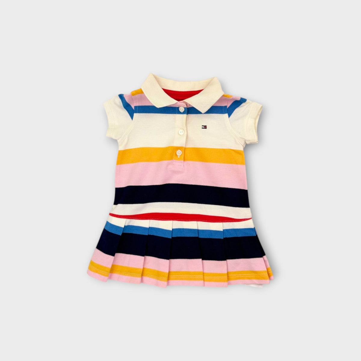 Tommy Hilfiger Stripe Polo Dress, Size 00