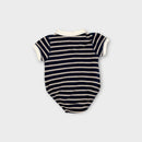 Country Road Stripe Polo Romper, Size 00