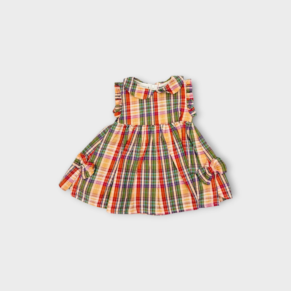 Retro Plaid Dress, Size 00