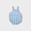 Seed Heritage Gingham Muslin Romper, Size 00