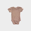 Nature Baby Pink Stripe Bodysuit, Size 00