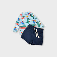 Jack & Milly Croc Swim Set, Size 00