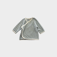 Nature Baby Stripe Terry Wrap Top, Size 00