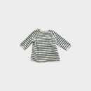 Nature Baby Stripe Terry Wrap Top, Size 00