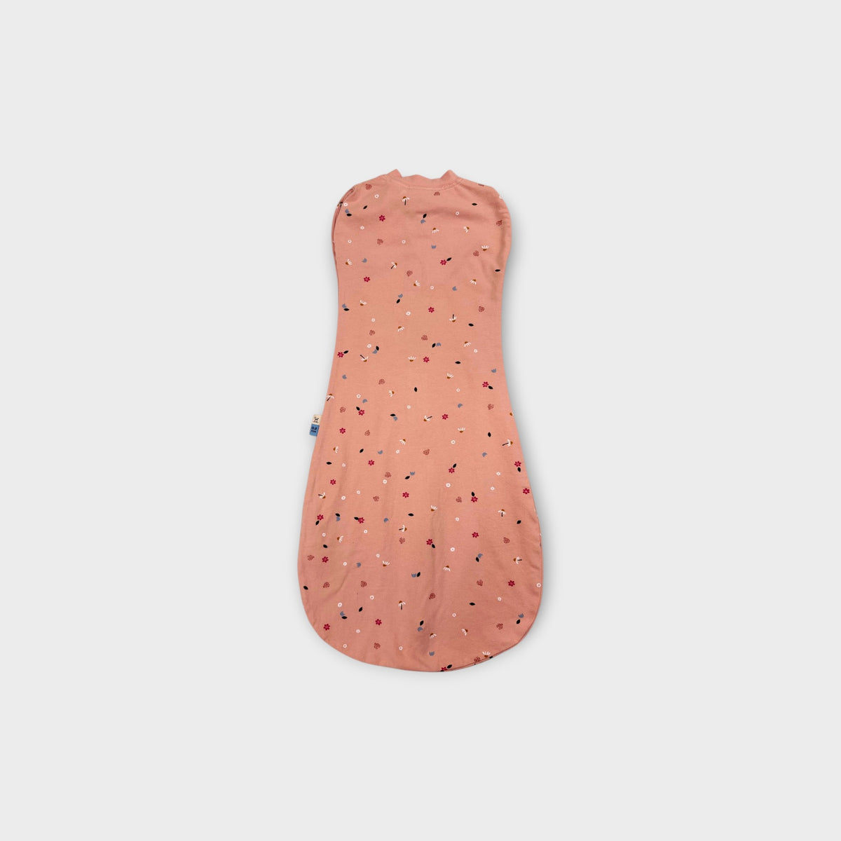 ErgoPouch Pink Floral 0.2 Tog Sleep Swaddle, Size 00