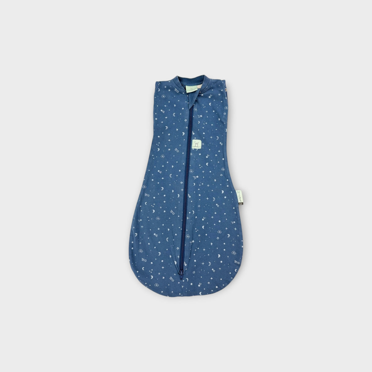 ErgoPouch Blue Star 0.2 Sleep Swaddle, Size 000