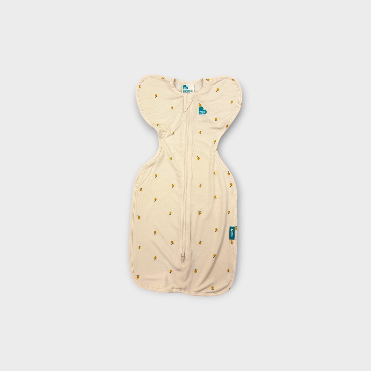 Love To Dream Lemon 1.0 Tog Sleep Swaddle, Size 0000