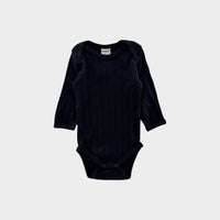 Nature Baby Navy Bodysuit, Size 00