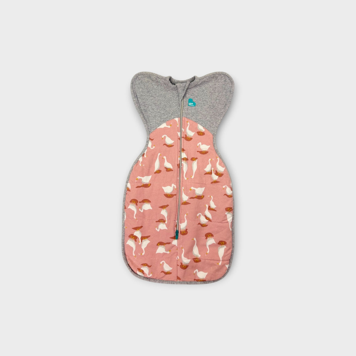 Love To Dream Pink Goose 2.5 Tog Sleep Swaddle, Size 0000