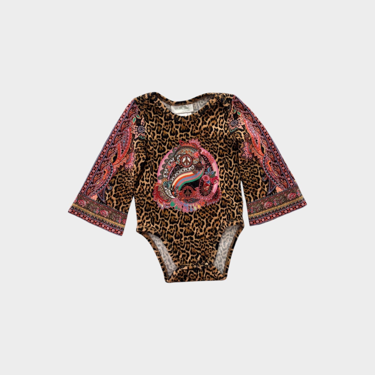 Milla by Camilla Leopard Bodysuit, Size 00