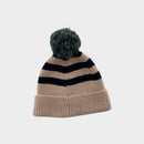 Jack & Milly Stripe Knit Beanie, Size S