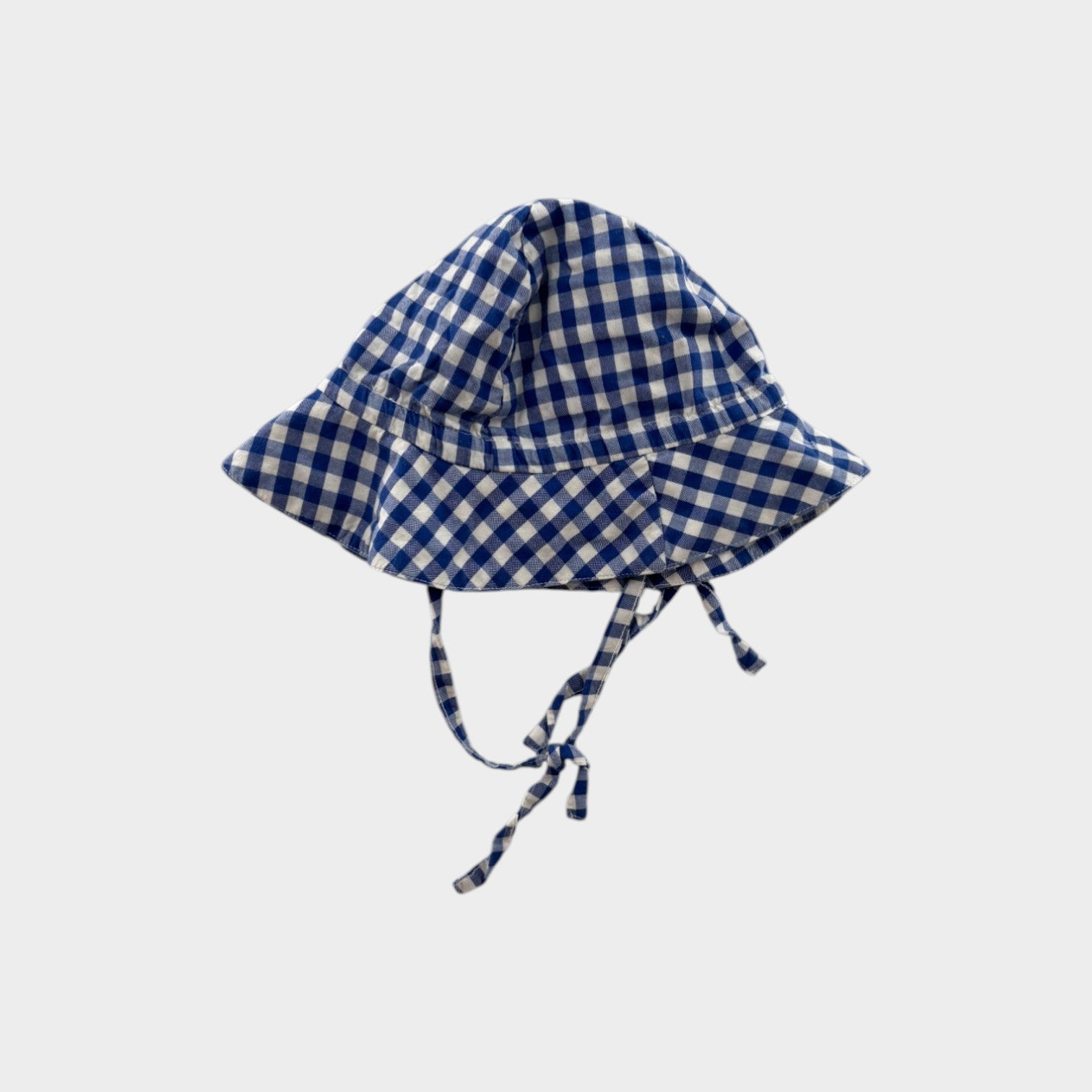 Nature Baby Gingham Hat, Size L