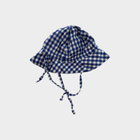 Nature Baby Gingham Hat, Size L