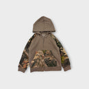Camo Print Zip Through Jacket, Size 2