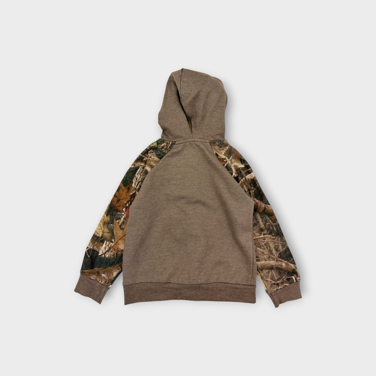 Camo Print Zip Through Jacket, Size 2