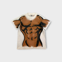 Retro Souvenir Muscle T-Shirt, Size 6