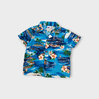 Retro Hawaiian Shirt, Size 3-4