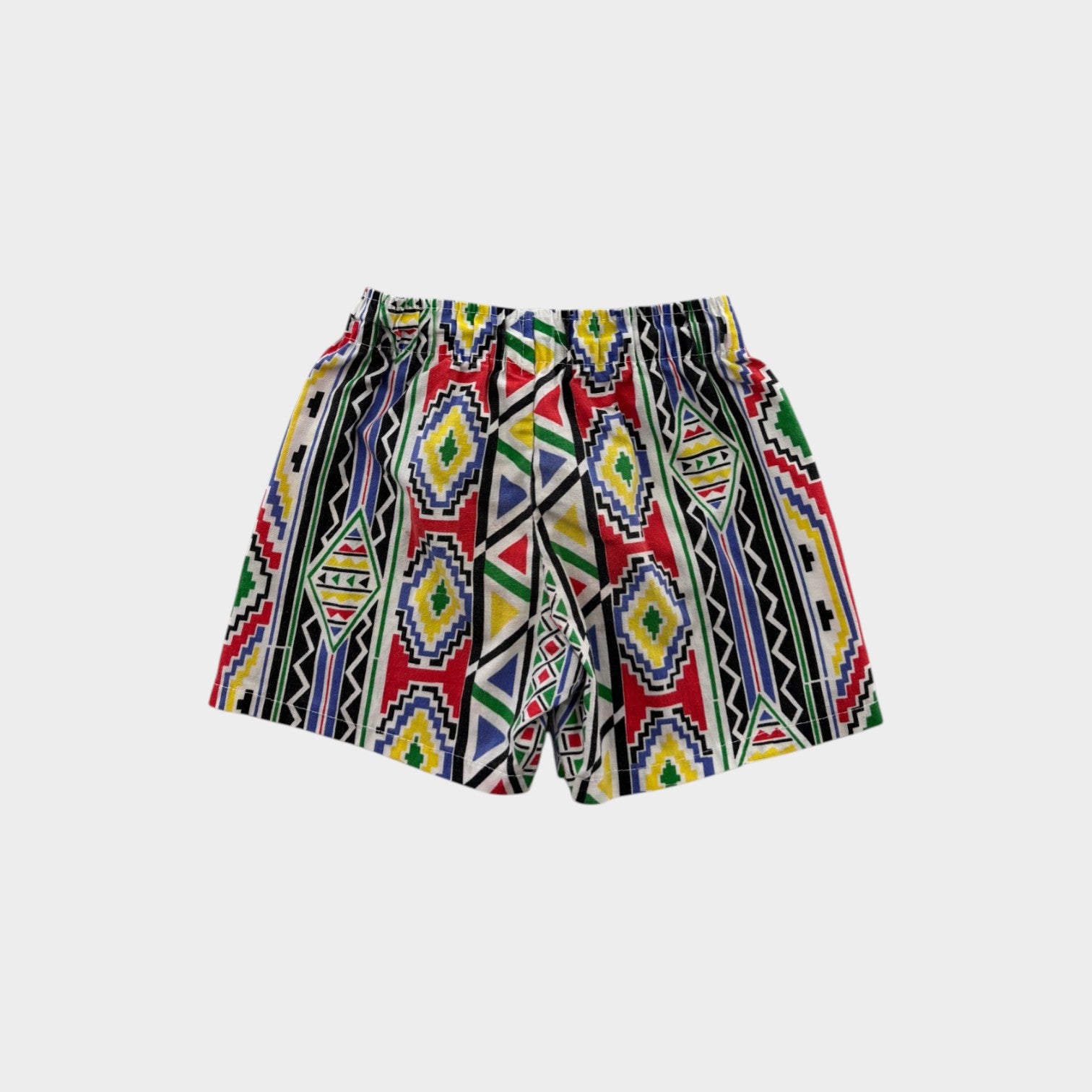 Vintage Patterned Shorts, Size 0