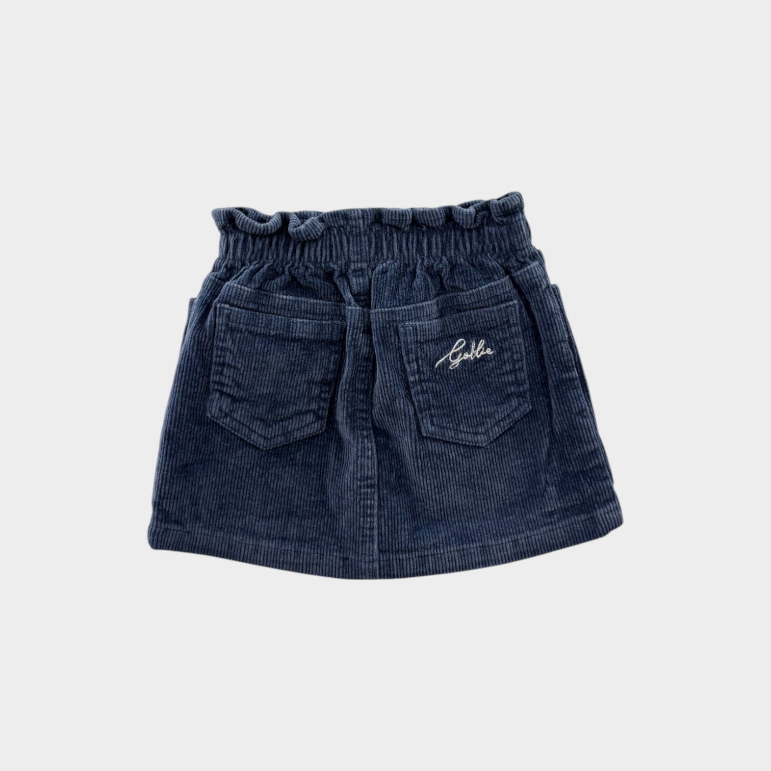 Goldie & Ace Blue Corduroy Skirt, Size 0