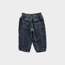 Retro Denim Heart Barrel Pants, Size 0