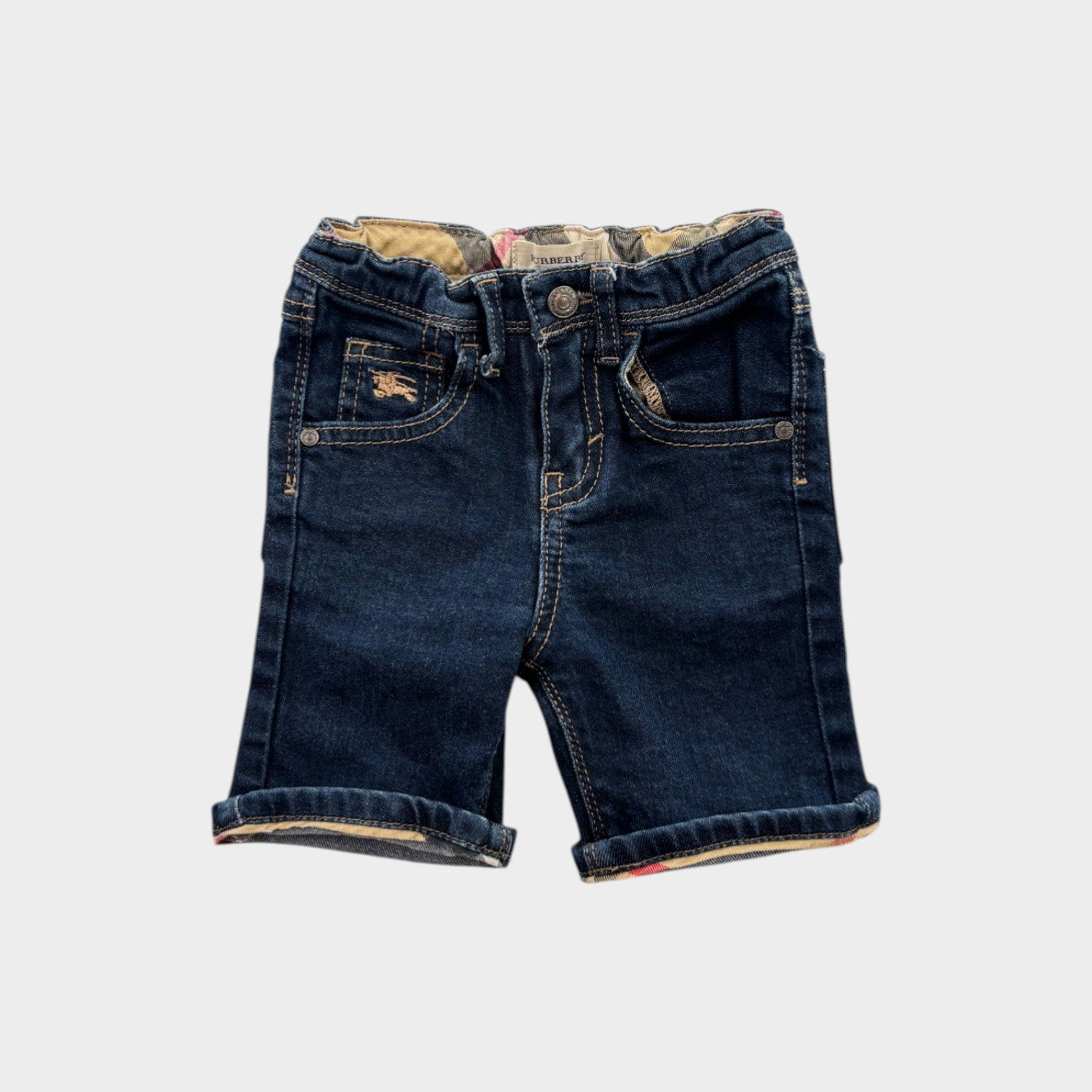 Burberry Denim Shorts, Size 0