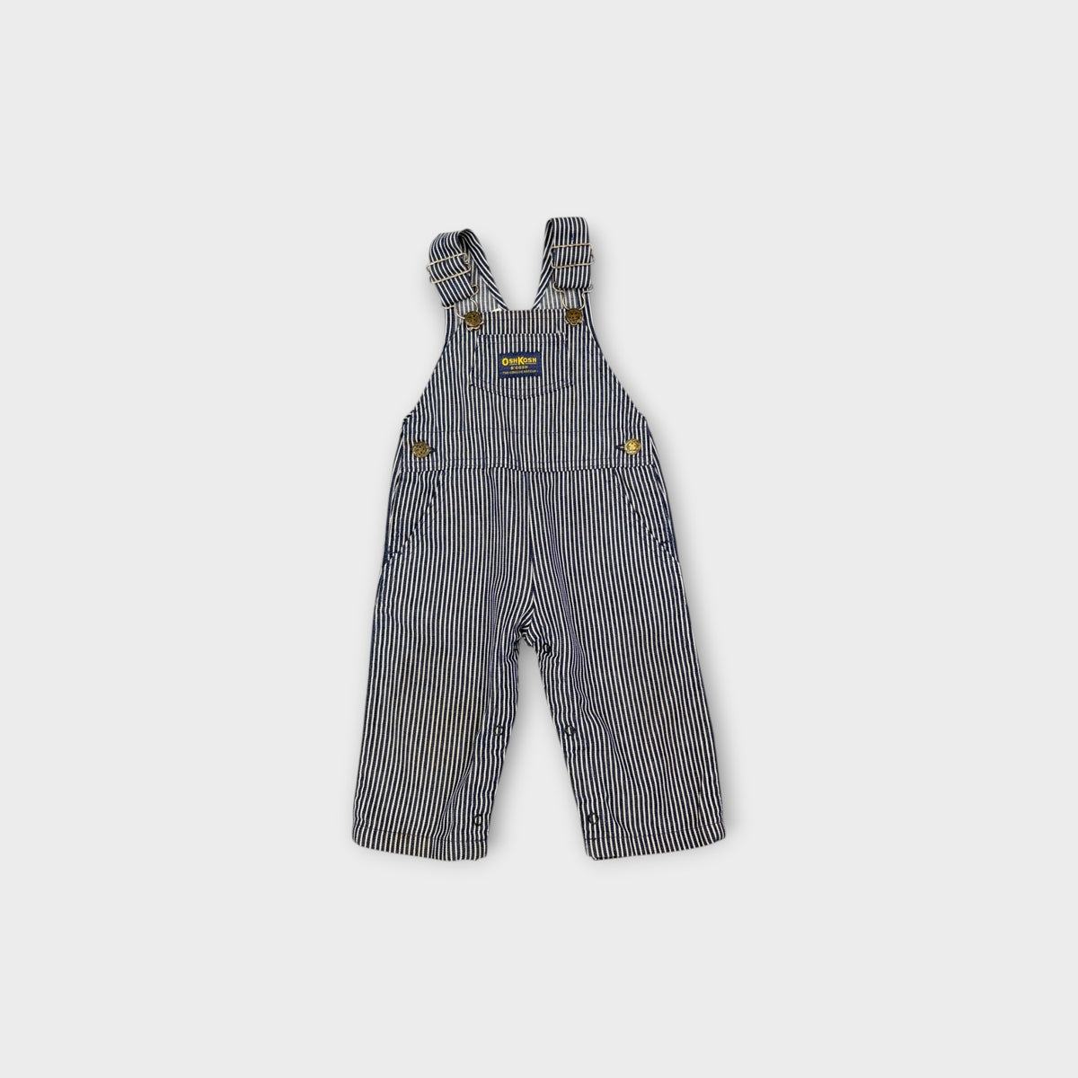 Oshkosh B'Gosh Vintage Railway Overalls, Size 1