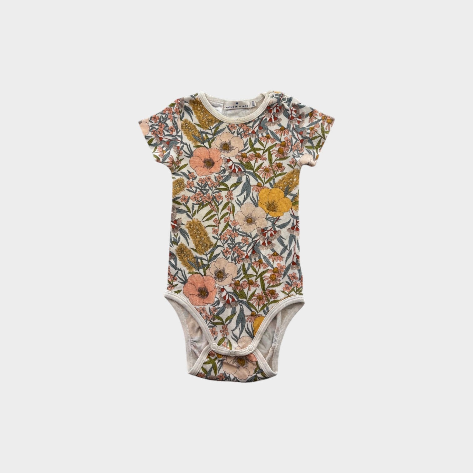 Goldie & Ace Floral Bodysuit, Size 0