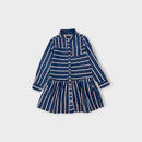 Tommy Hilfiger Retro Stripe Denim Dress, Size 6