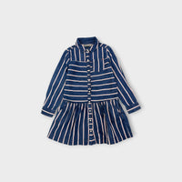Tommy Hilfiger Retro Stripe Denim Dress, Size 6