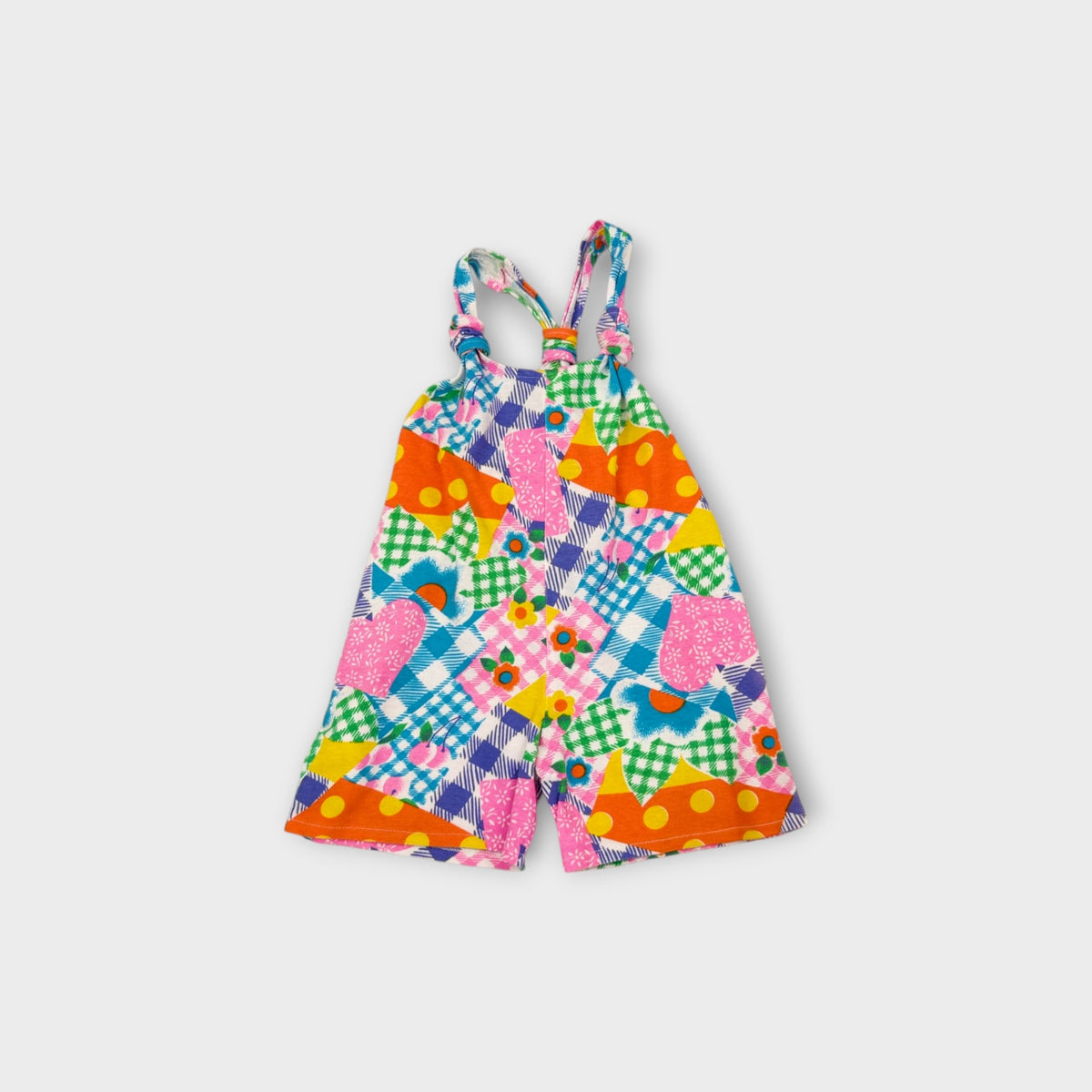 Vintage Kids World Romper, Size 2