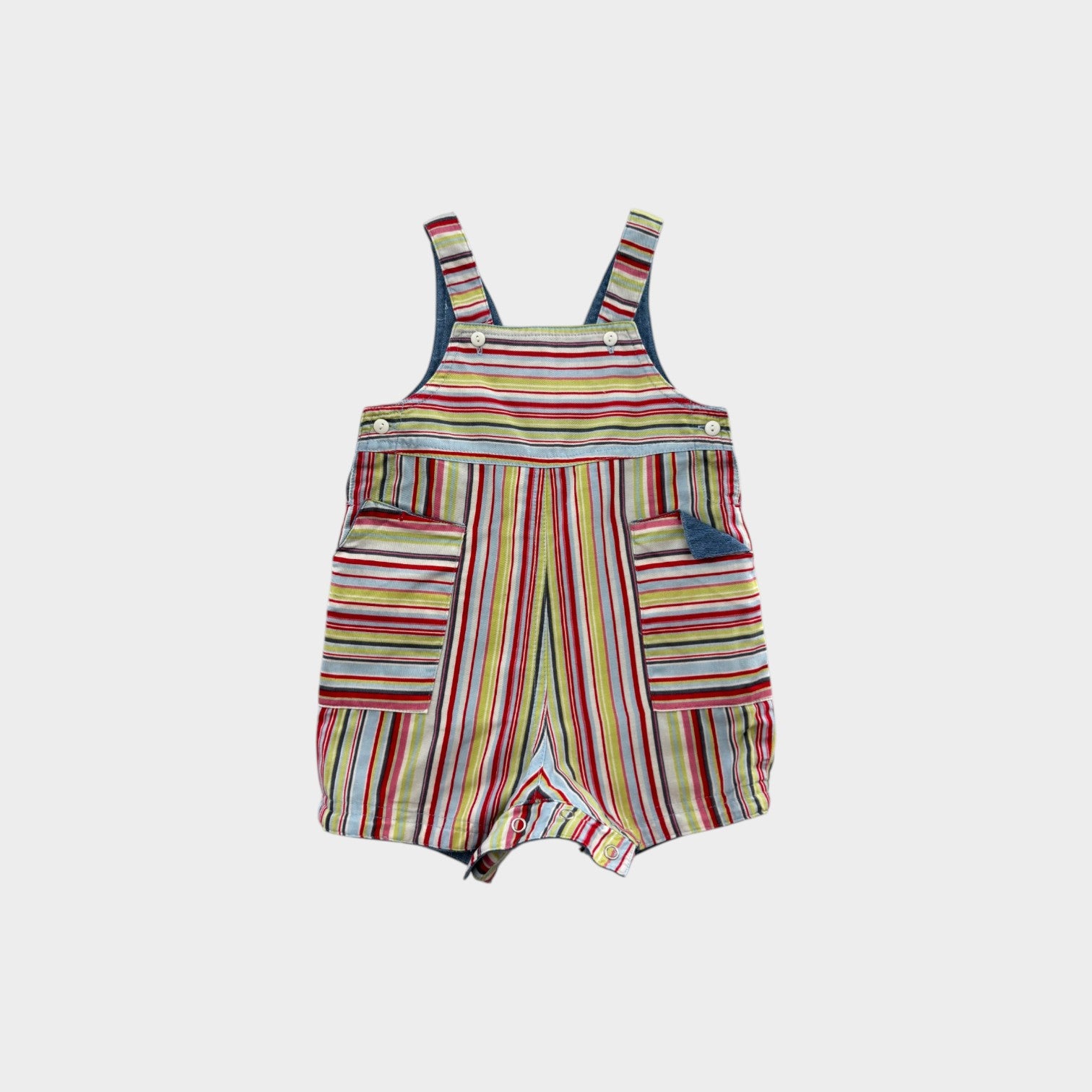 Reversible Handmade Shortalls, Size 0