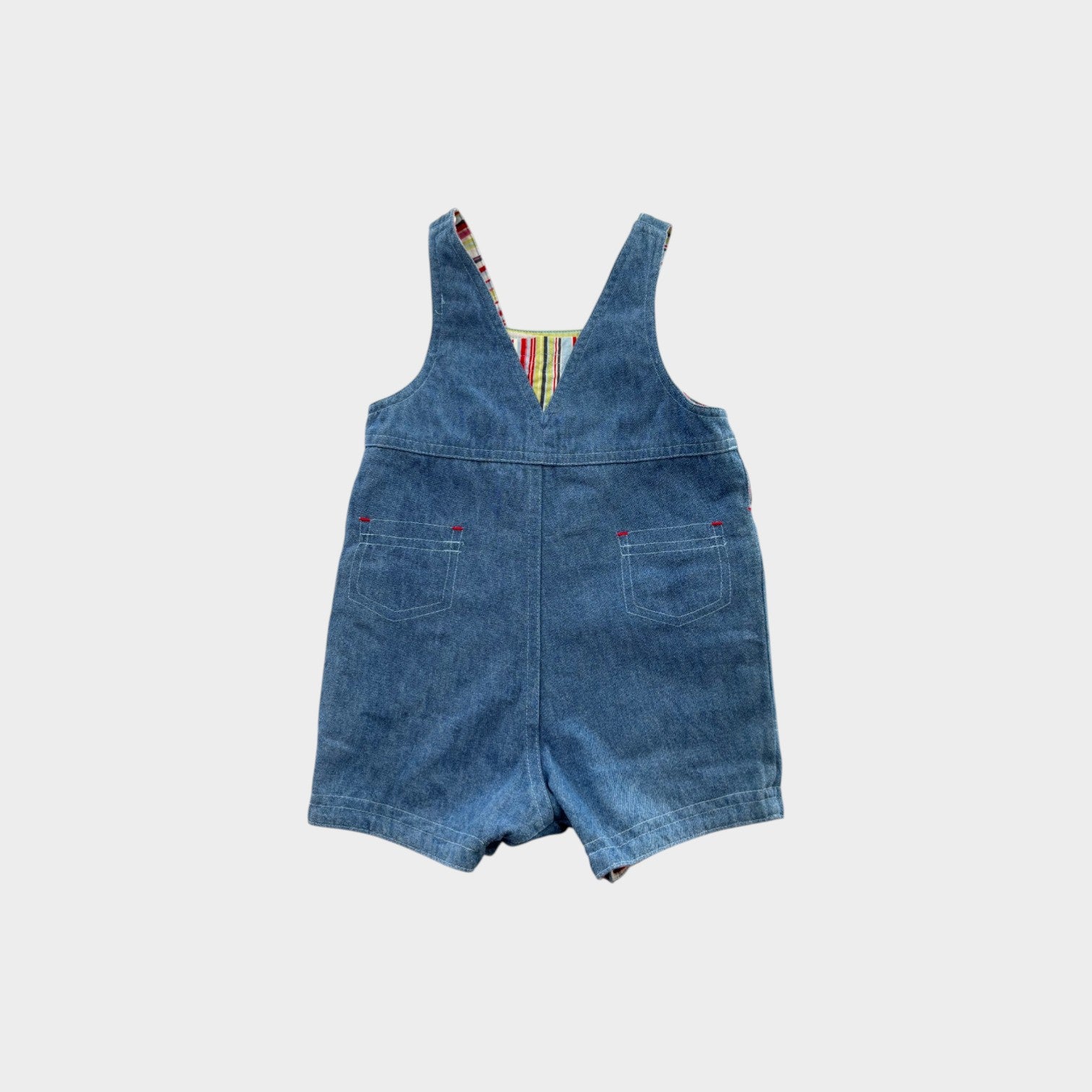 Reversible Handmade Shortalls, Size 0