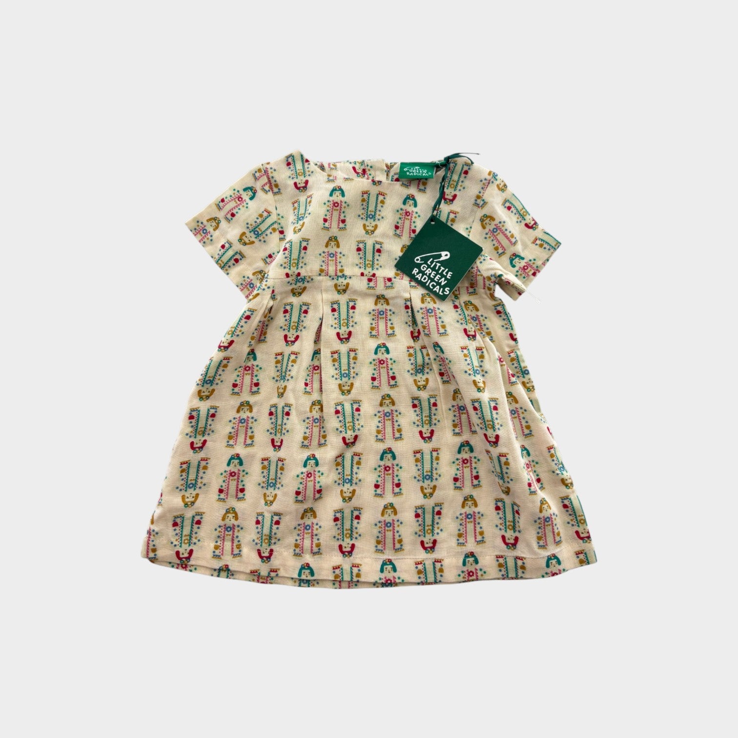 Little Green Radicals Doll Dress, Size 0