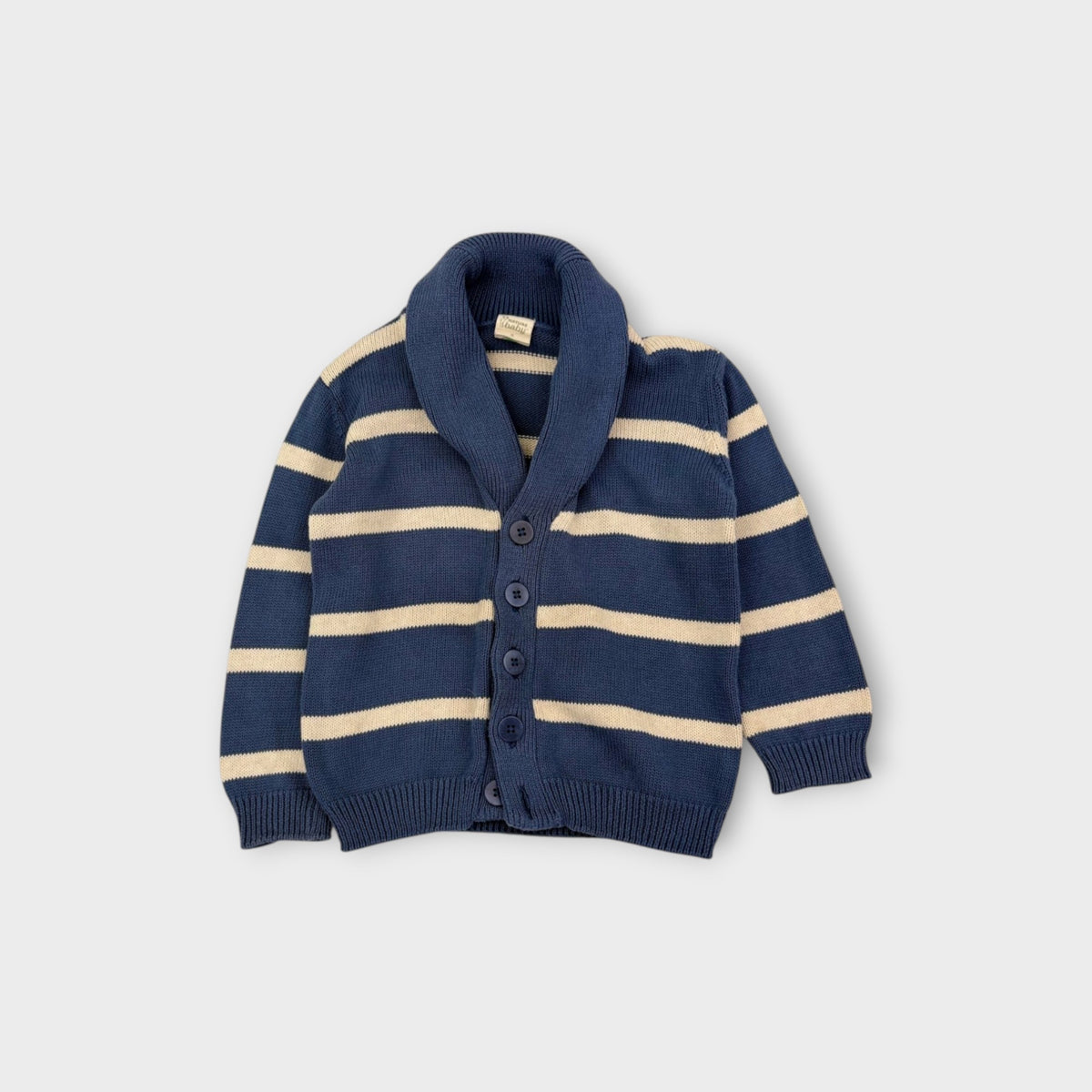 Nature Baby Stripe Cardigan, Size 2