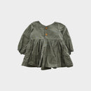 Green Linen Dress, Size 0