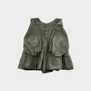 Green Linen Dress, Size 0