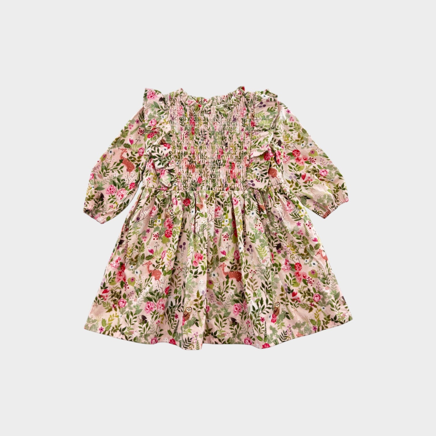 Fox & Finch Floral Dress, Size 0