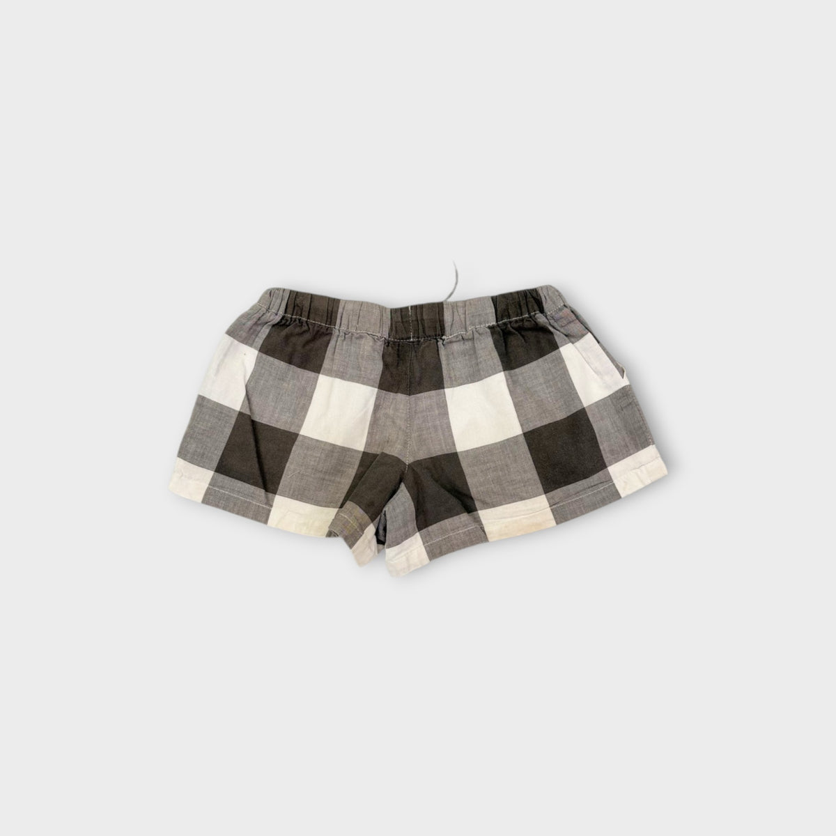 Seed Heritage Check Shorts, Size 3
