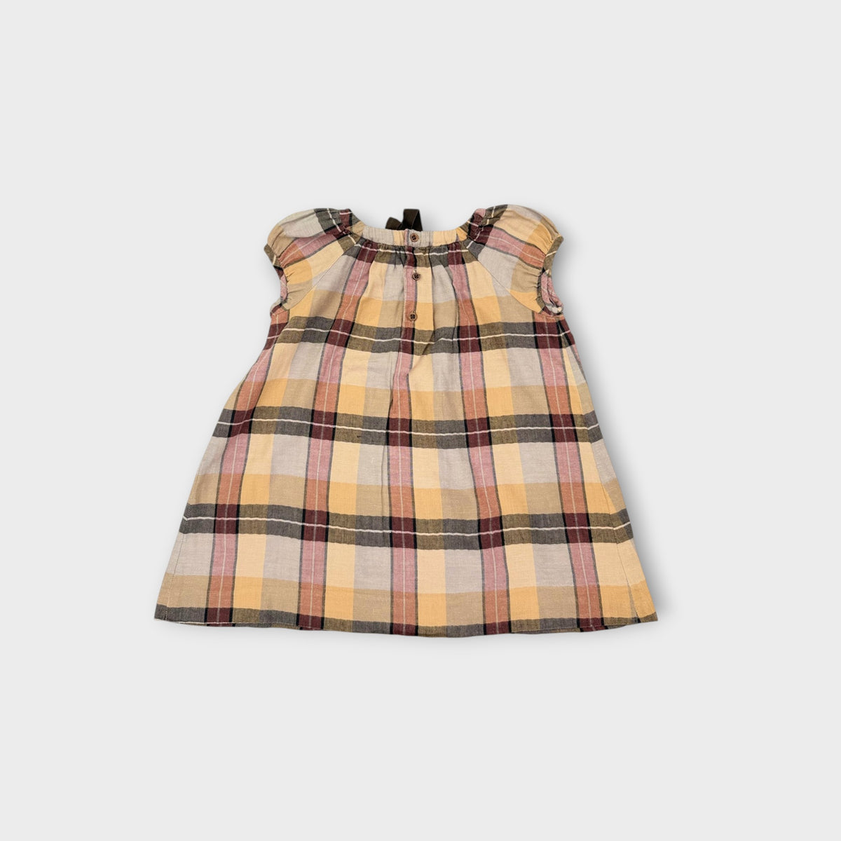 Bonpoint Plaid Dress, Size 2